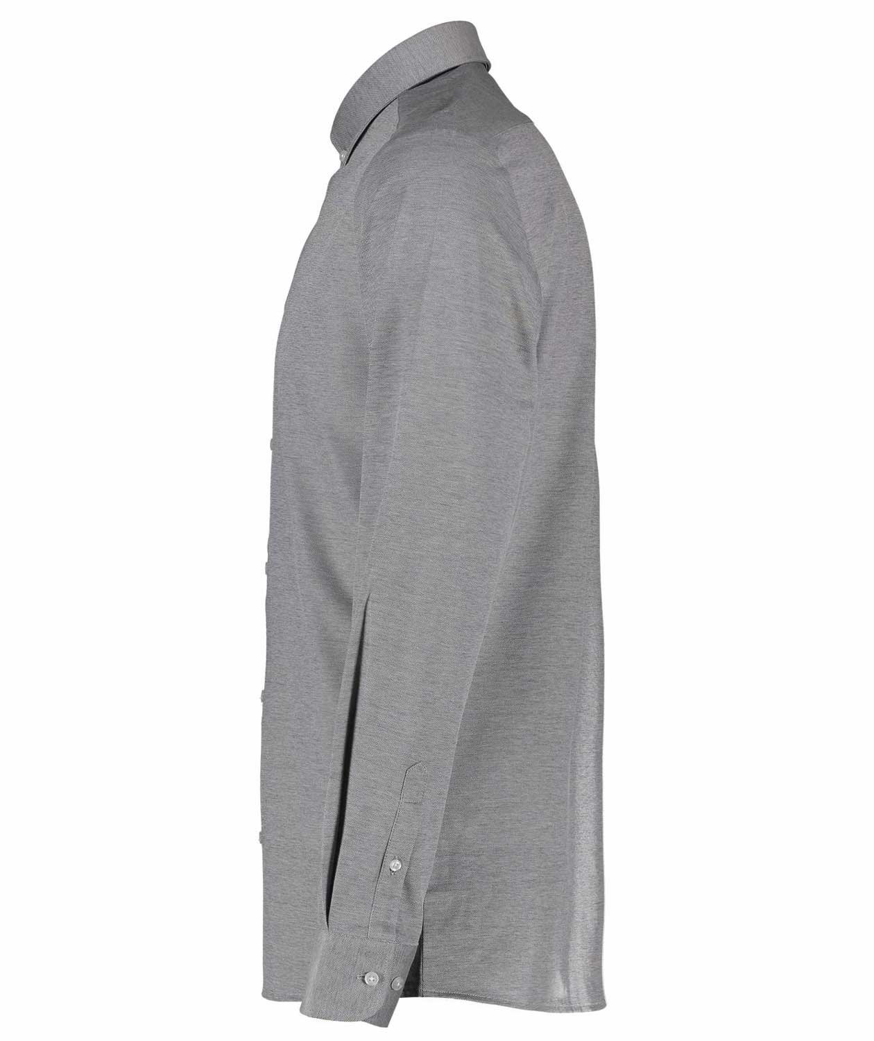 Seven Seas Slim fit jerseyskjorte, Gr&aring;, large image number 3