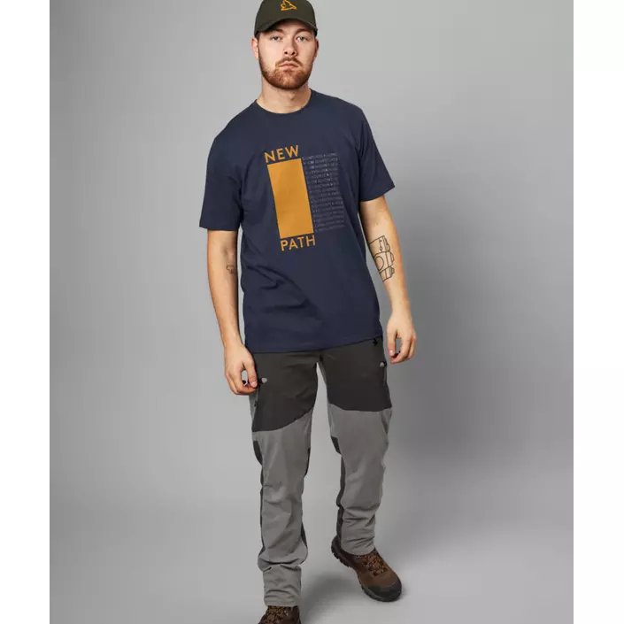 Seeland Path T-shirt, Dark navy, large image number 1