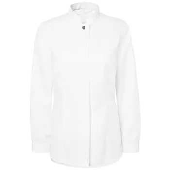 Segers 1026 slim fit dame kokkeskjorte, Hvid