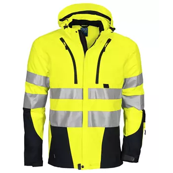 ProJob work jacket 6419, Hi-vis Yellow/Black