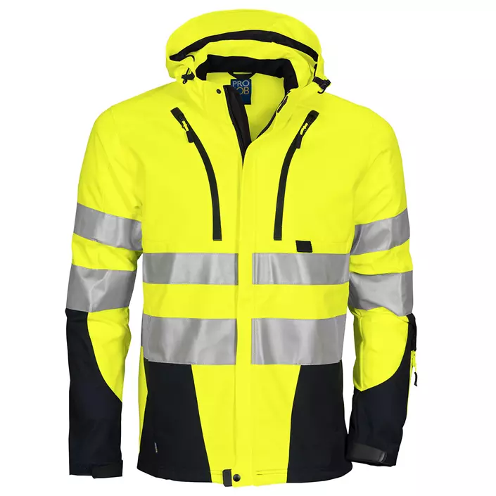 ProJob work jacket 6419, Hi-vis Yellow/Black, large image number 0