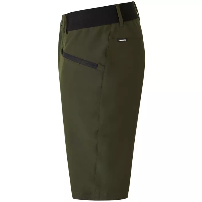ID CORE stretch shorts, Olivengrønn, large image number 4