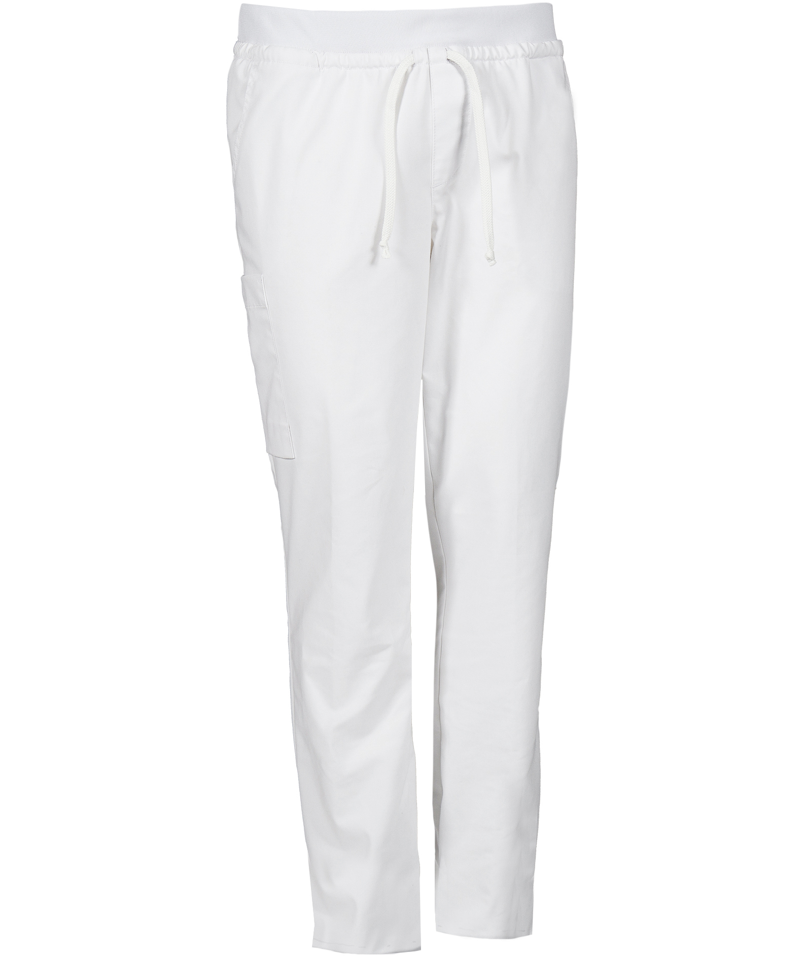 Nybo Workwear Super cool pull-on jeans benl&aelig;ngde 78cm, Hvid, large image number 0