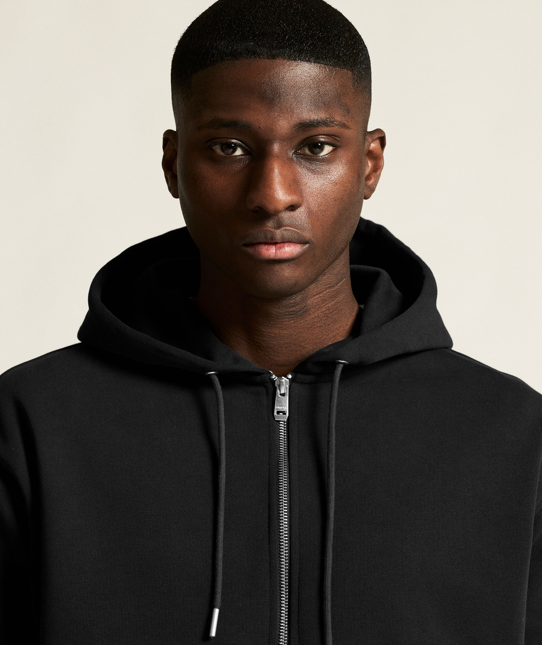 Craft Frequent hoodie med dragkedja, Black, large image number 5