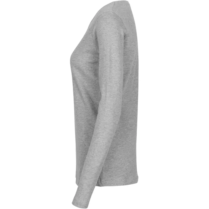 ID Interlock long-sleeved women's T-shirt, Grey Melange, large image number 3