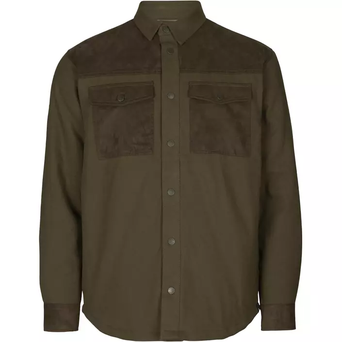 Seeland Vancouver flanell overshirt, Pine green, large image number 0