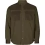Seeland Vancouver flannel overshirt, Pine green