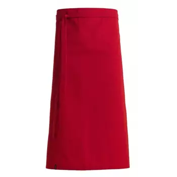 Kentaur long server apron, Red