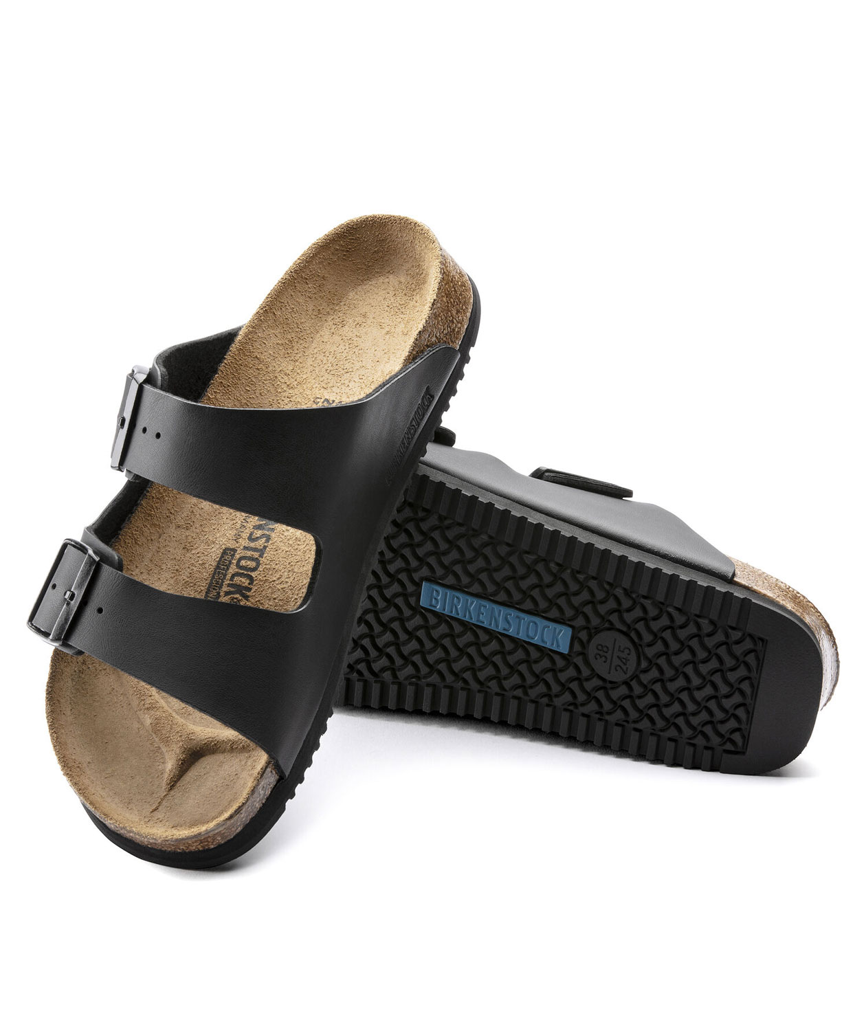 Birkenstock Arizona Prof Narrow Fit Sandalen Schwarz