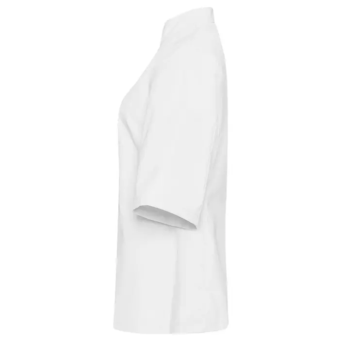 Segers 3/4 sleeved women's chefs jacket, White, large image number 3