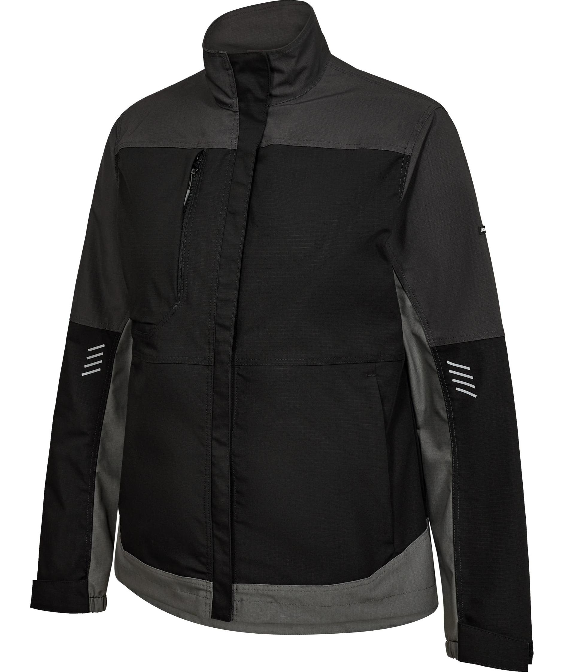 Engel Entire arbetsjacka dam, Black/Anthracite Grey, large image number 5