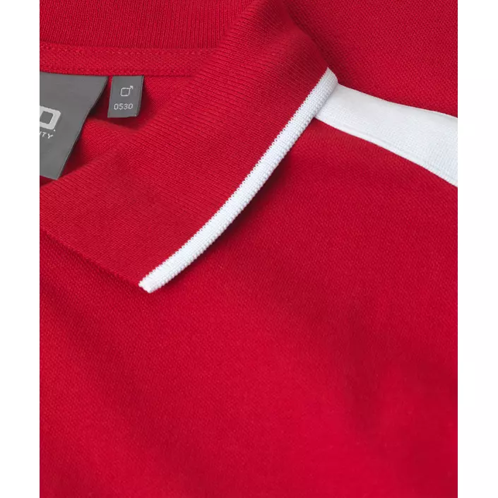 ID polo T-skjorte, Rød, large image number 3