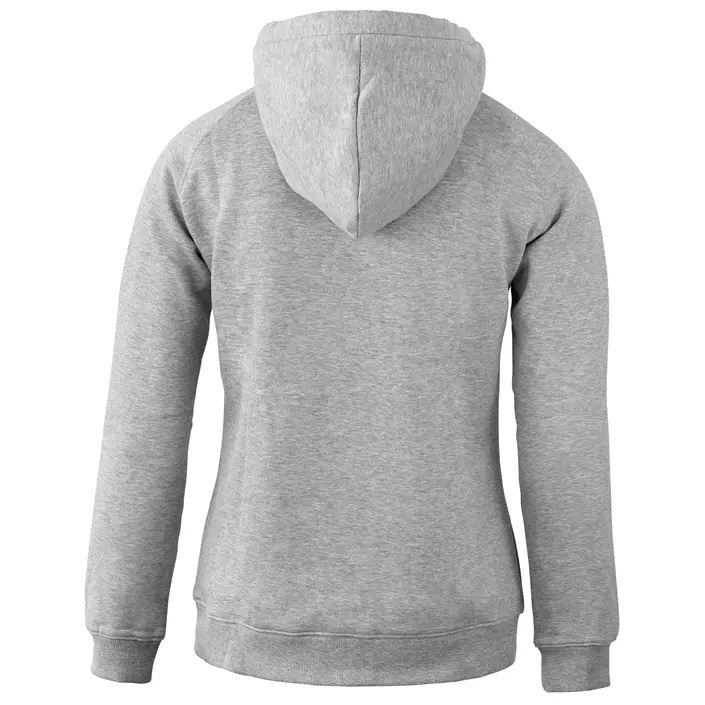 Nimbus Play Lenox hoodie med blixtlås dam, Grå melange, large image number 2