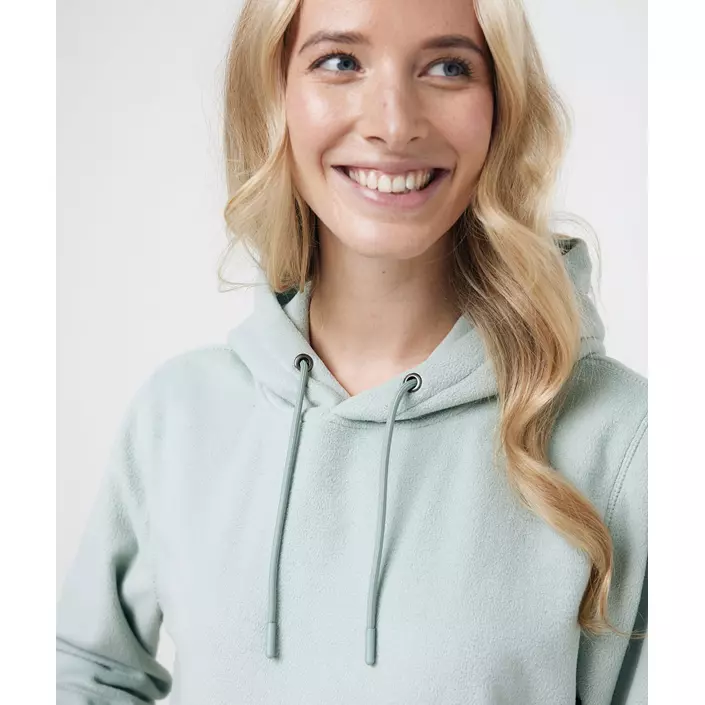 Iqoniq Trivor microfleece hoodie, Iceberg Green, large image number 5