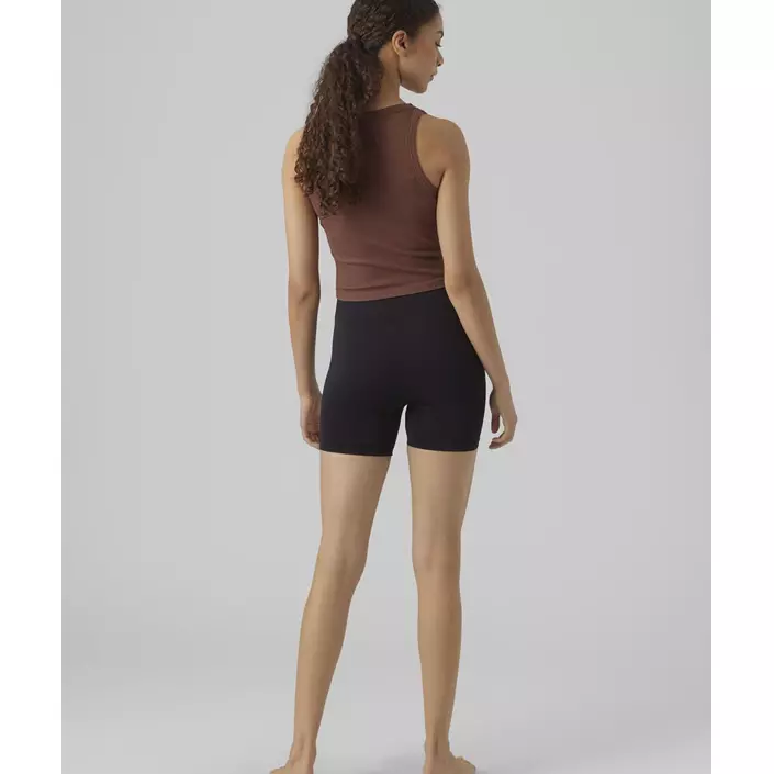 Vero Moda VMJACKIE korte sømløse dame indershorts, Black, large image number 2