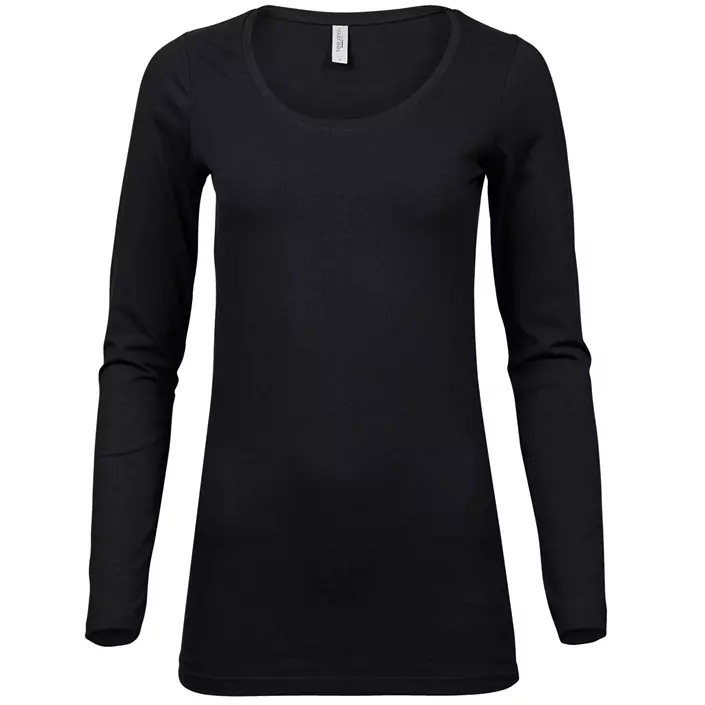 Tee Jays women's long sleeve T-shirt, Black, large image number 0