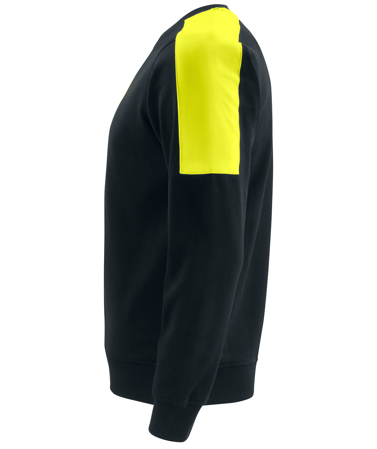 ProJob sweatshirt, Black/Hi-Vis Yellow, large image number 2
