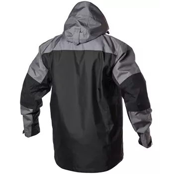 Viking Rubber Evobase shell jacket, Black/Grey