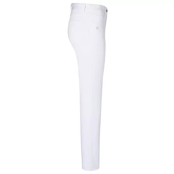 Karlowsky Classic-stretch byxa dam, Vit, large image number 3