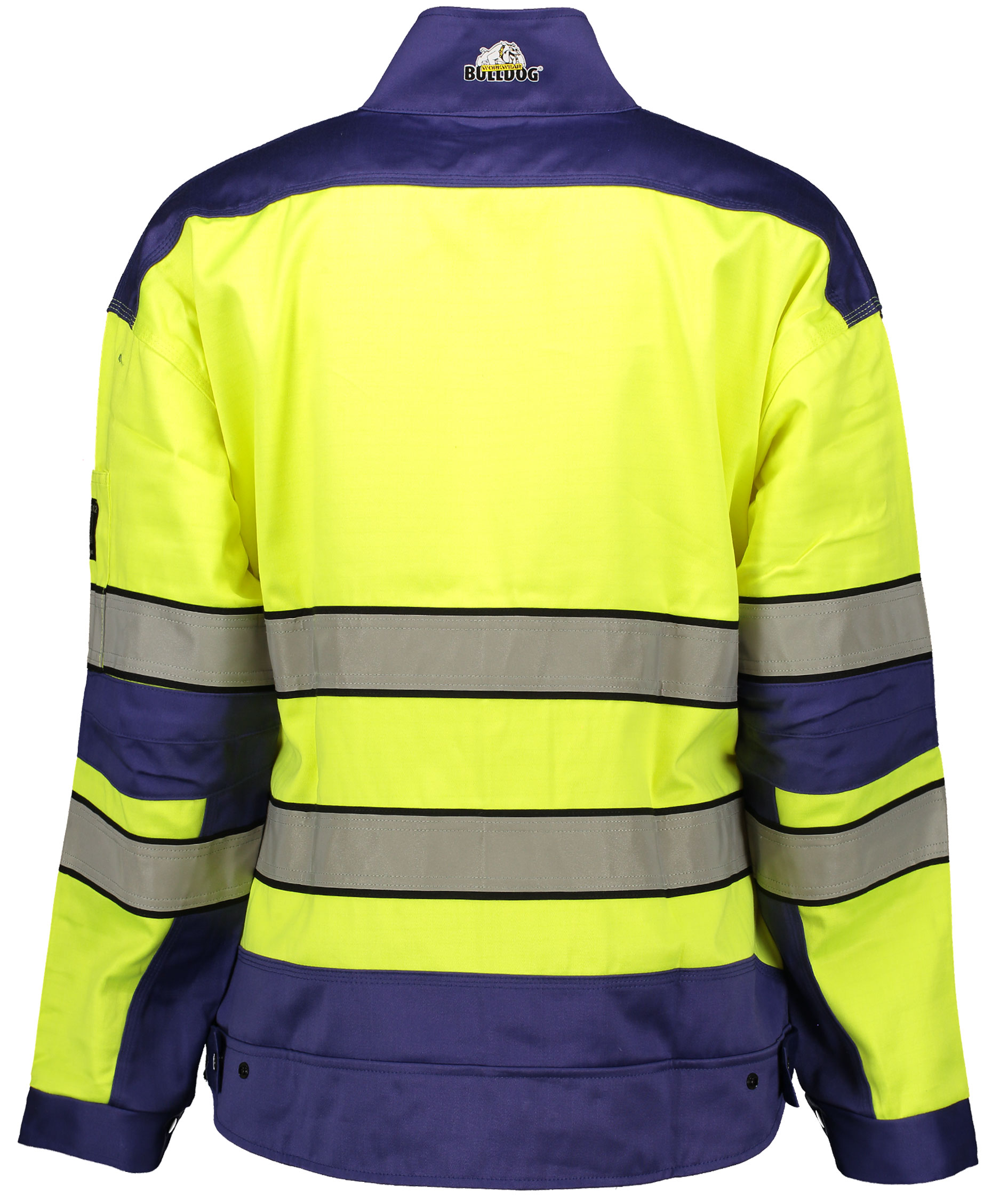 Bulldog Multinorm work jacket, Blue/Hi-vis yellow, large image number 1