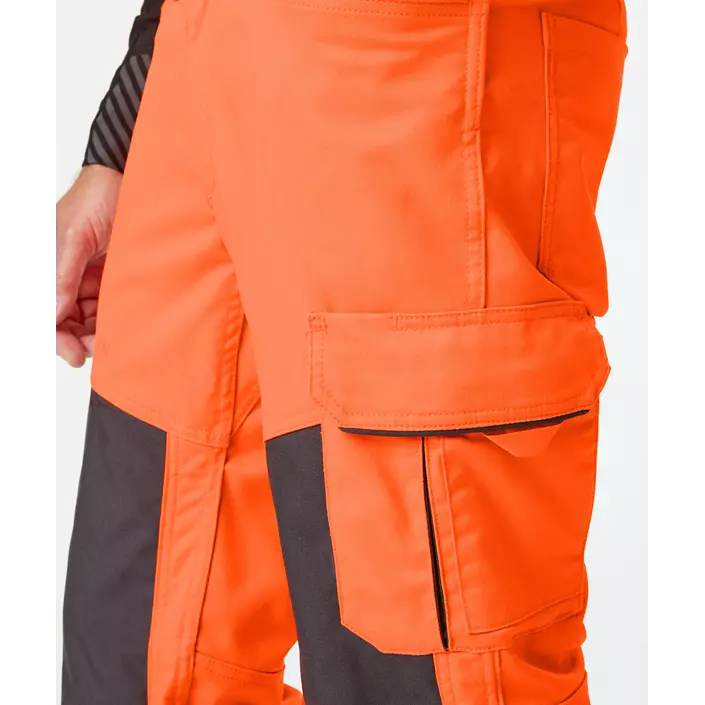 Helly Hansen Alna 2.0 work trousers, Hi-vis Orange/charcoal, large image number 3