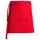 Kentaur apron with pocket, Red, Red, swatch