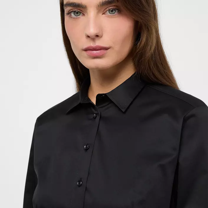 Eterna Cover Slim fit women's shirt, Black, large image number 3