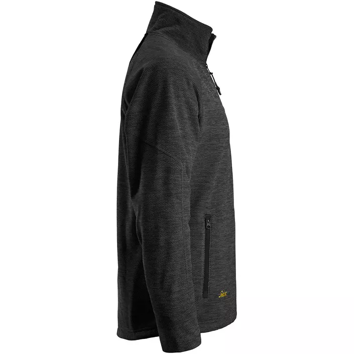 Snickers FlexiWork fleece cardigan 8042, Black, large image number 3