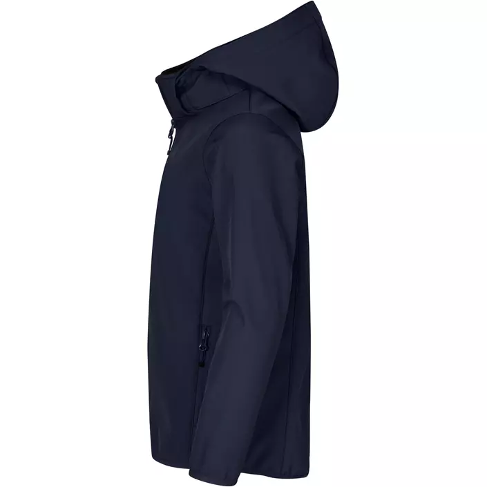 Clique Classic softshell jacket for kids, Dark navy, large image number 4