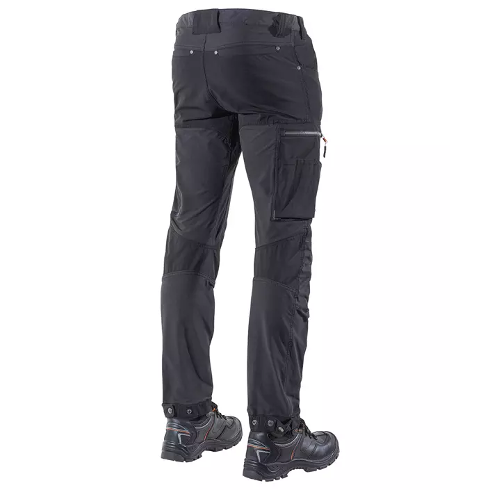 L.Brador work trousers 1030P full stretch, Black, large image number 1