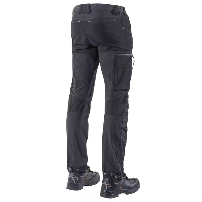 L.Brador work trousers 1030P full stretch, Black, large image number 1