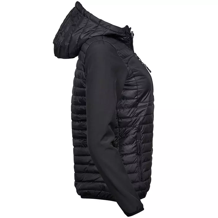 Tee Jays Hooded Crossover women's jacket, Black, large image number 4