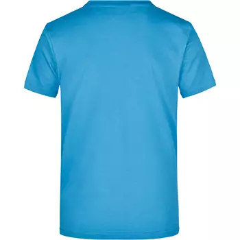 James & Nicholson T-Shirt Round-T Heavy, Aqua