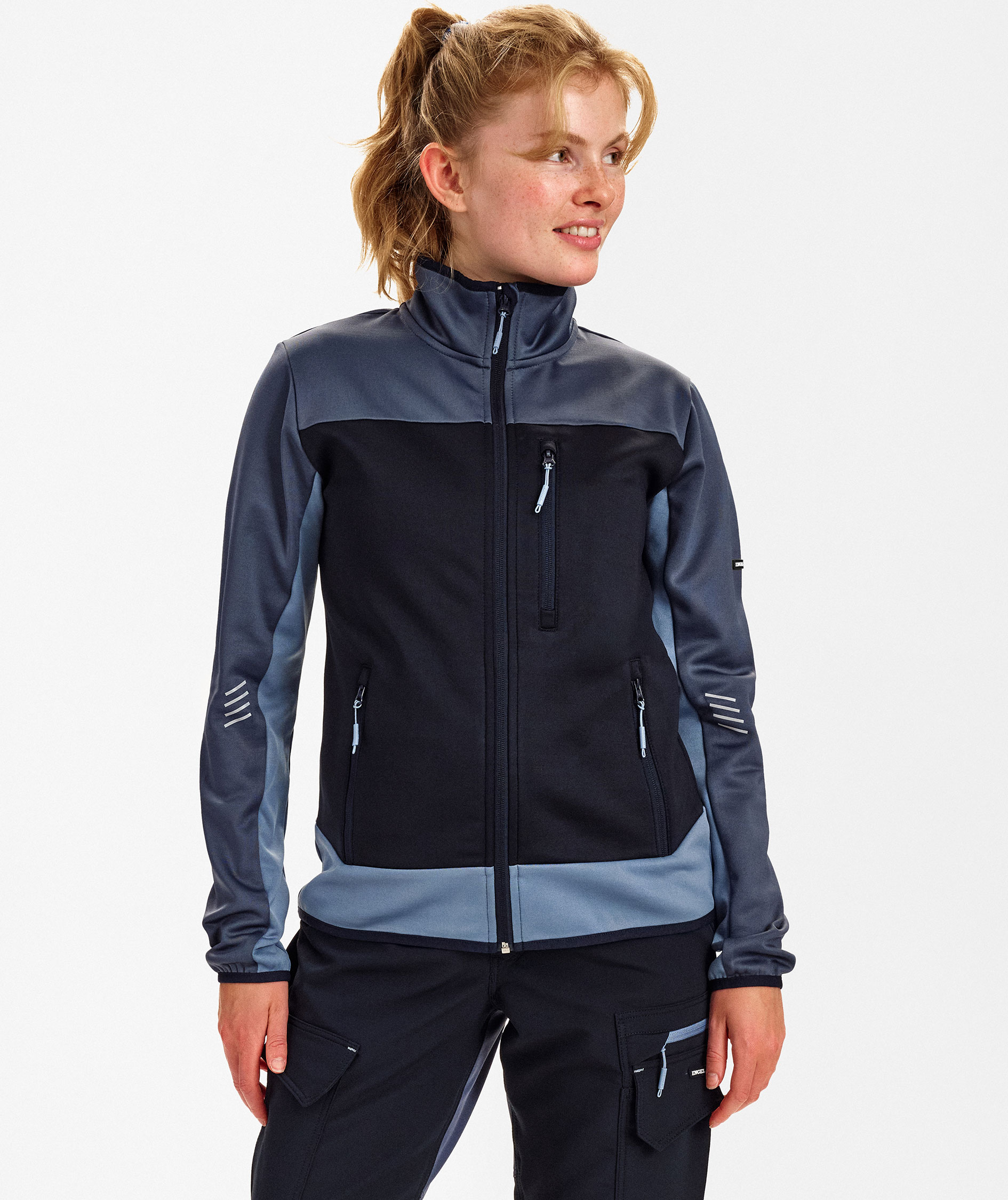 Engel Entire women's midlayer cardigan, Deep Blue/Dark Sea, large image number 1