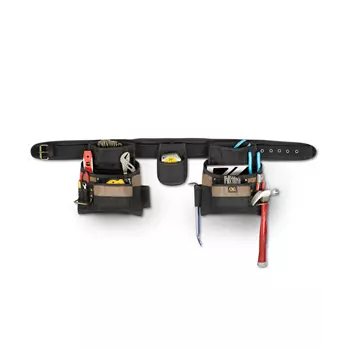 CLC Work Gear 1604 combi carpenter tool belt, Black/Brown