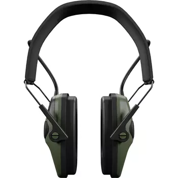 ISOtunes Sport DEFY Slim Basic Kopfhörer mit Hörschutz, Schwarz/Grün