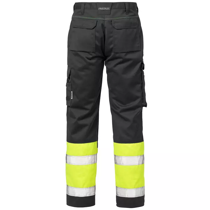 Fristads work trousers 213, Yellow/Black, large image number 1