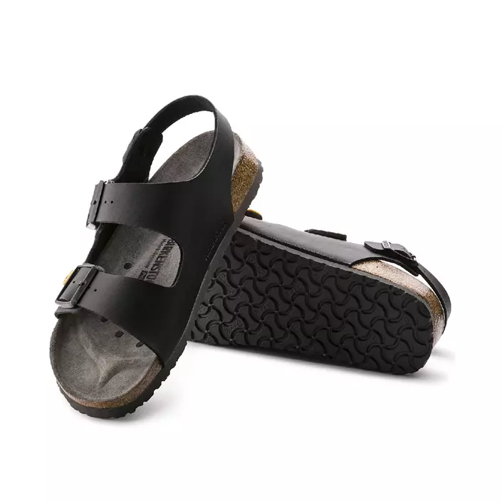 Birkenstock Milano ESD Narrow Fit sandaler, Sort, large image number 2