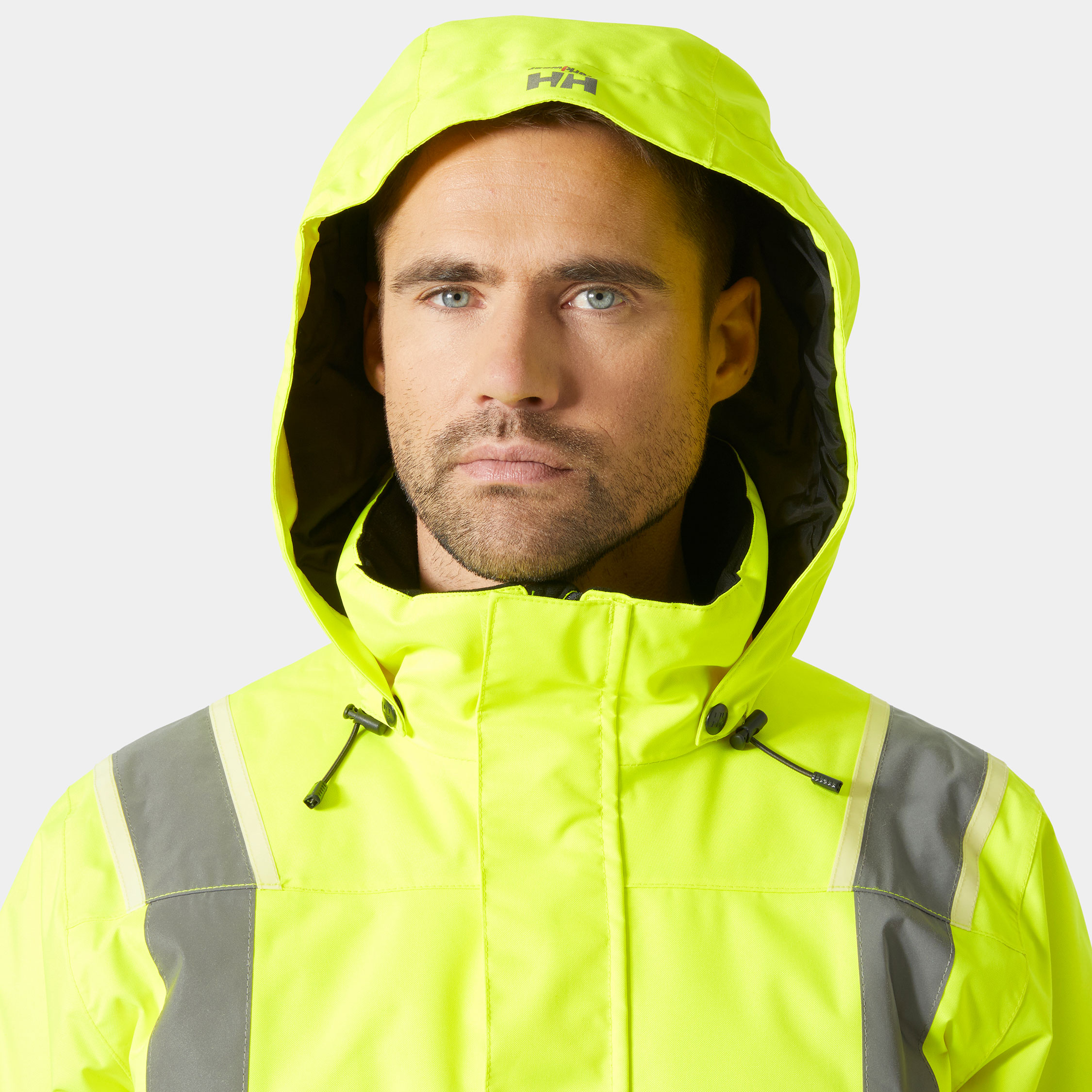 Helly Hansen UC-ME winter jacket, Hi-Vis Yellow, large image number 7