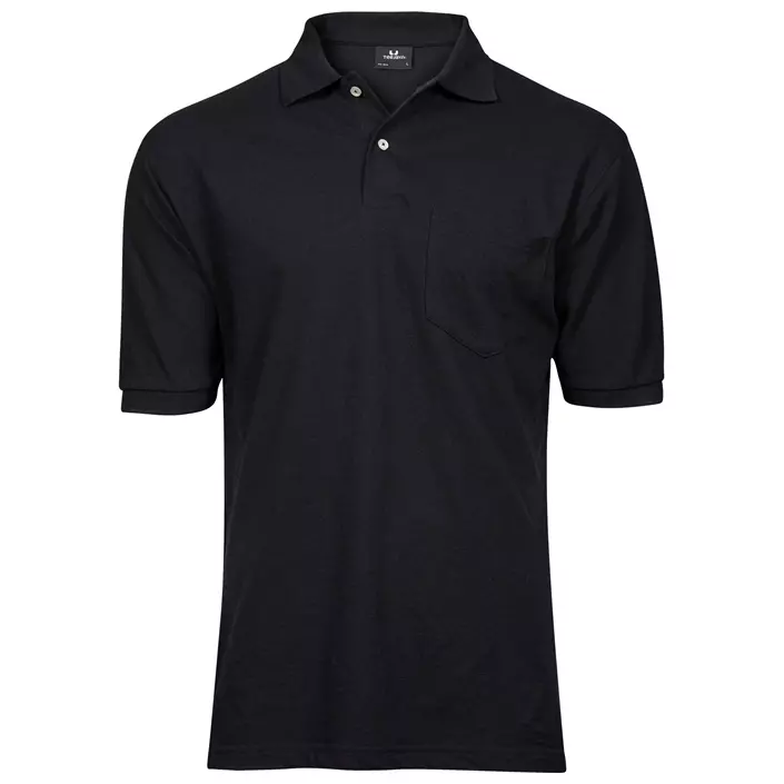 Tee Jays polo T-skjorte, Svart, large image number 0