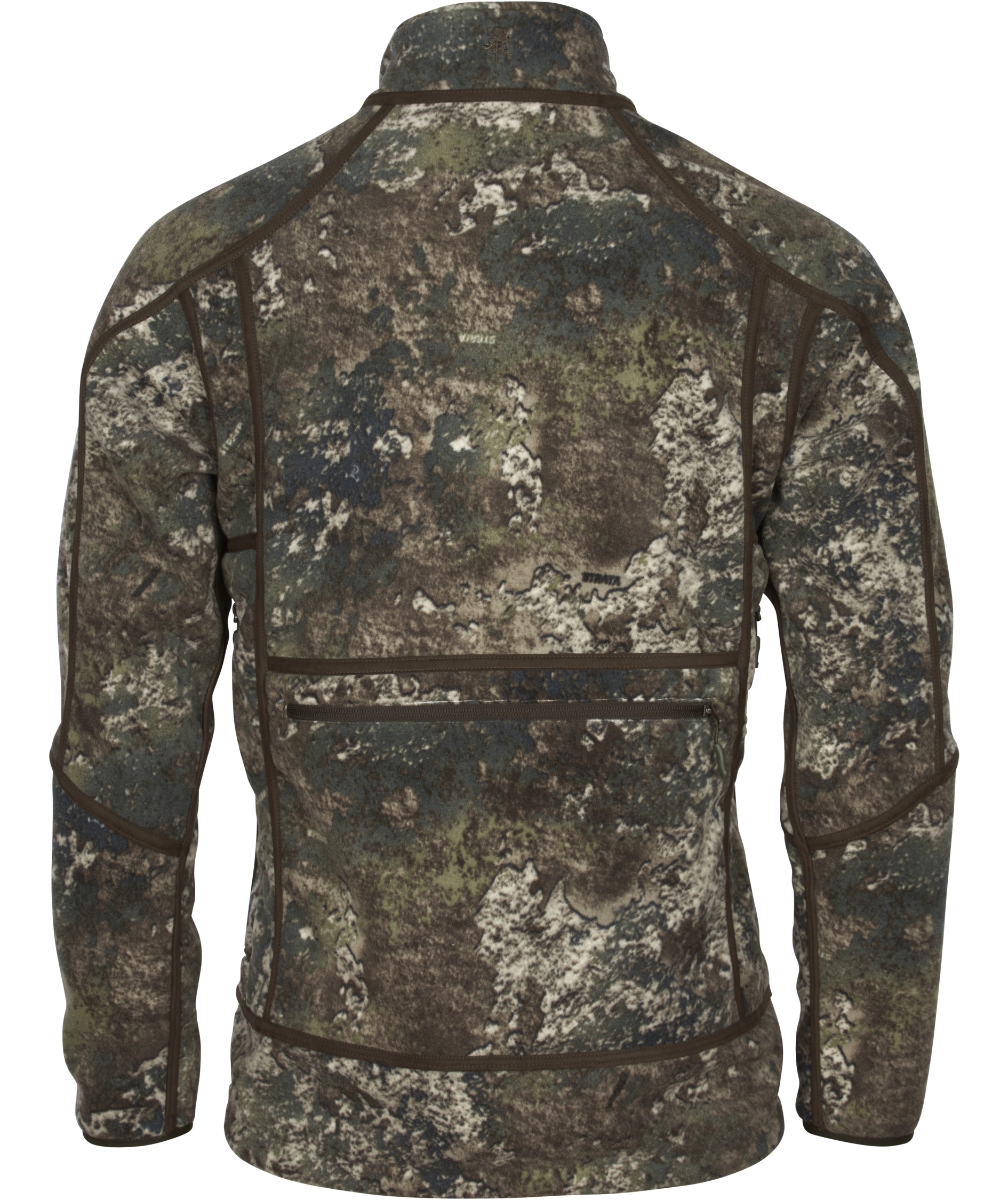 Pinewood&nbsp;Furudal Reversible Camou fleecejakke, Hunting Brown/Strata, large image number 3