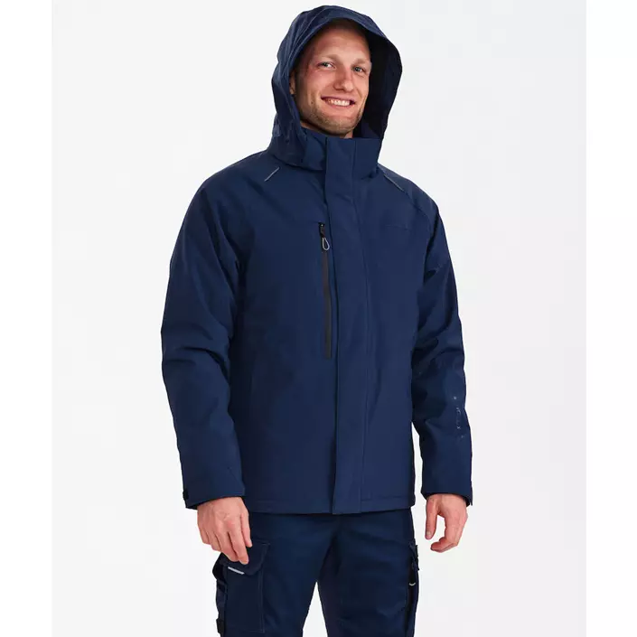 Engel X-treme vinterjakke, Blue Ink, large image number 1