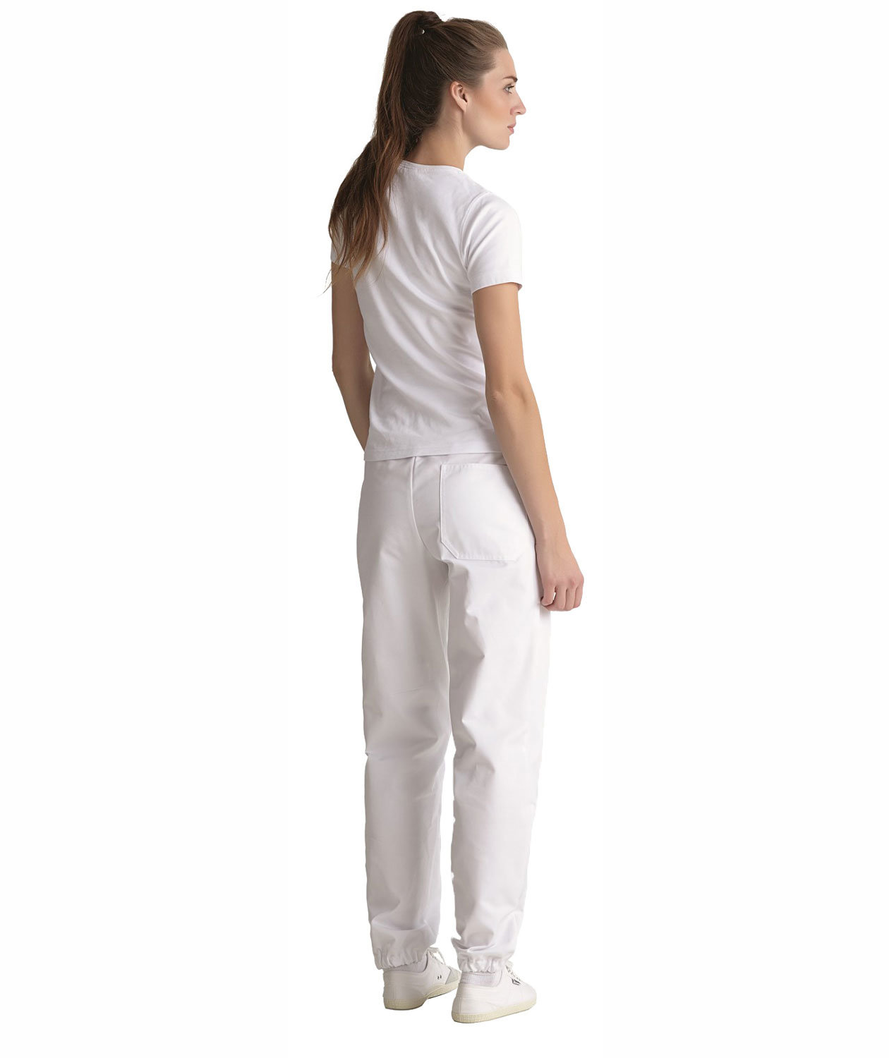 Kentaur jogging byxa, Vit, large image number 3