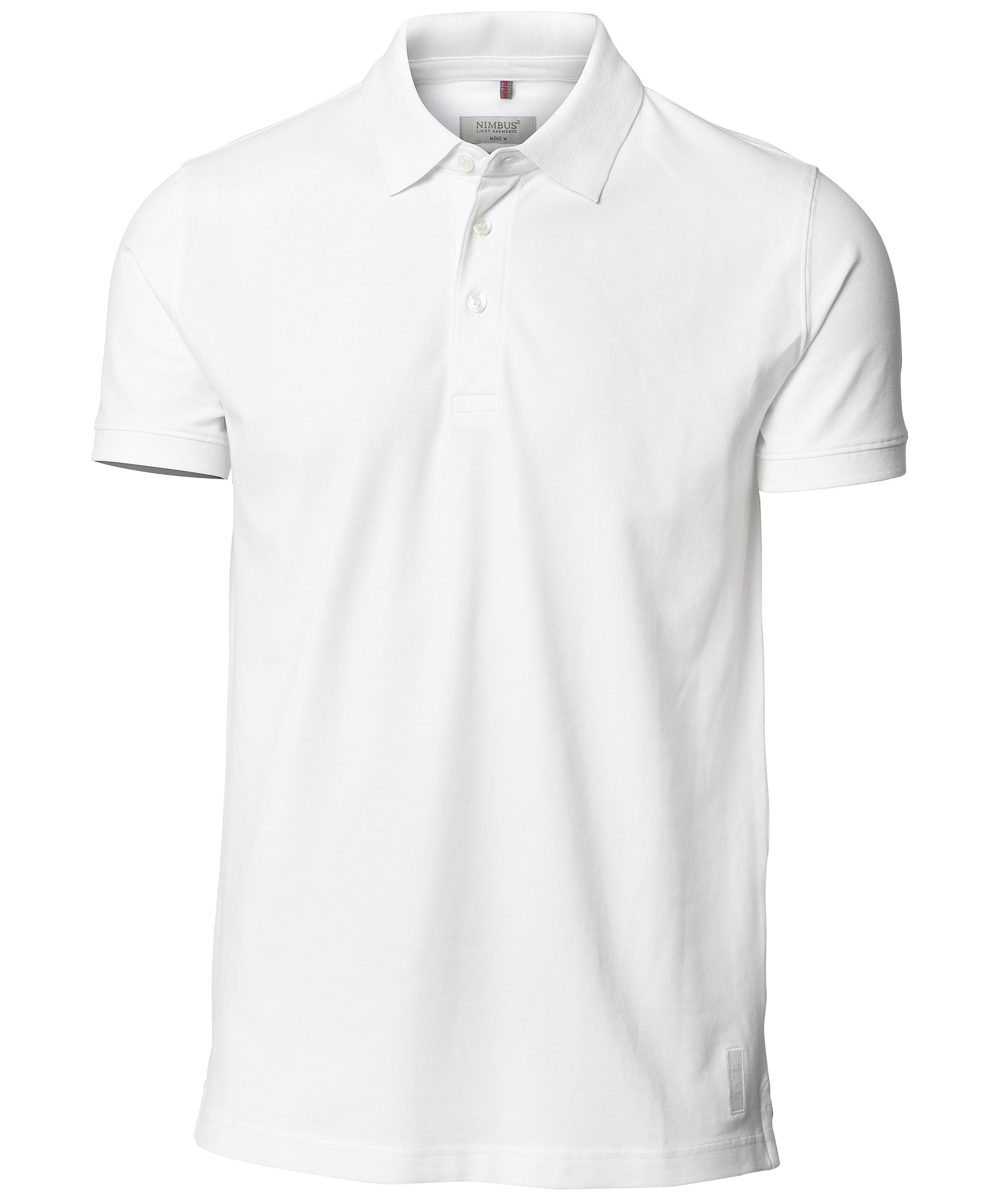 Nimbus Harvard Polo T-shirt, White