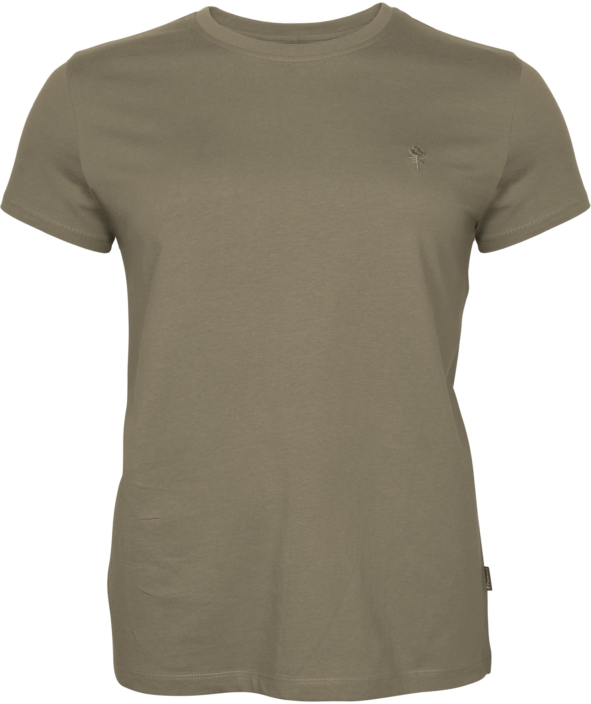 Pinewood 3-pak dame T-shirt, Green/Hunting Brown/Khaki, large image number 3