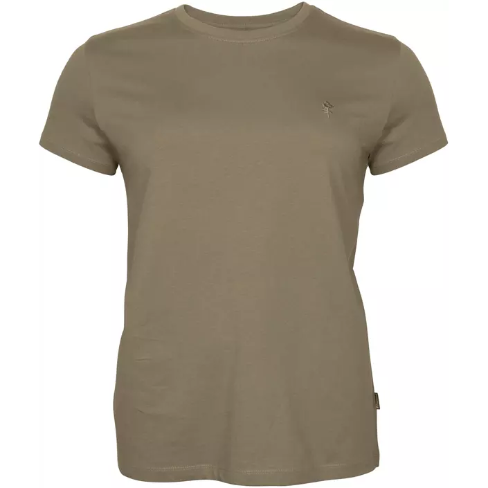 Pinewood 3-pak dame T-shirt, Green/Hunting Brown/Khaki, large image number 3