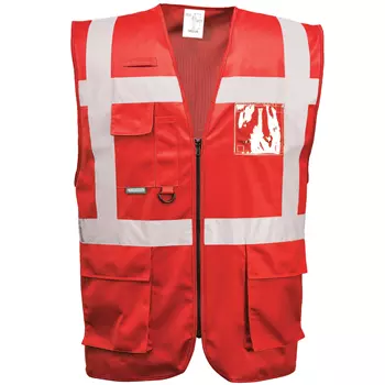 Portwest Iona reflective safety vest, Red