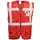 Portwest Iona refleksvest, Rød, Rød, swatch