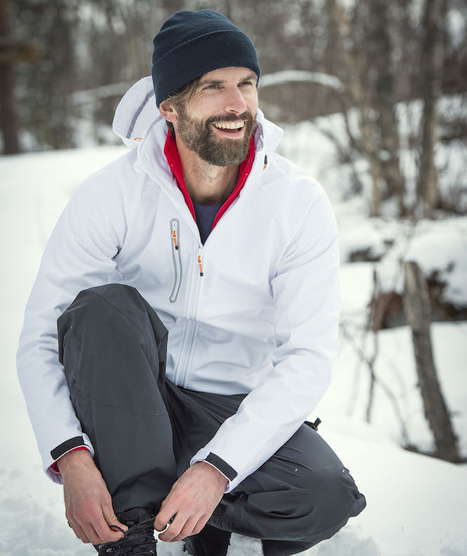 Clique Milford Softshelljacke, Wei&szlig;, large image number 4