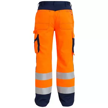Engel work trousers, Orange/Marine